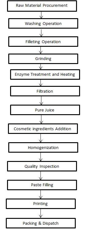 Aloe Vera Gel Manufacturing Unit