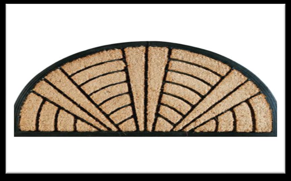 Rubber Moulded Coir Matting